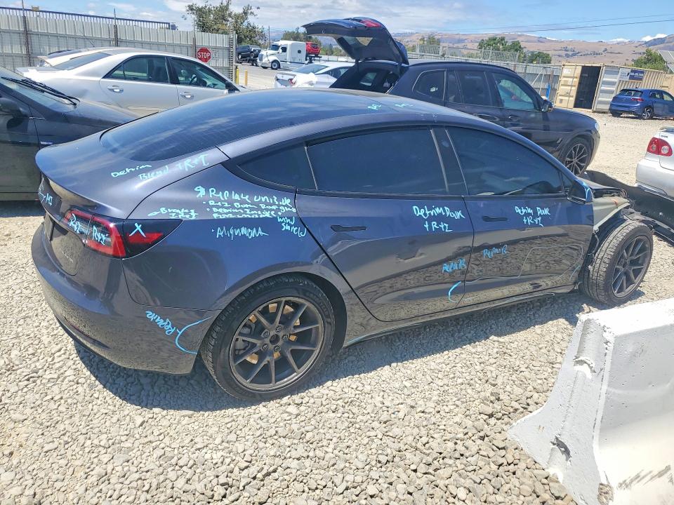 Продажа на аукционе авто 2022 Tesla Model 3, vin: 5YJ3E1EB6NF324514, номер лота: 58837576