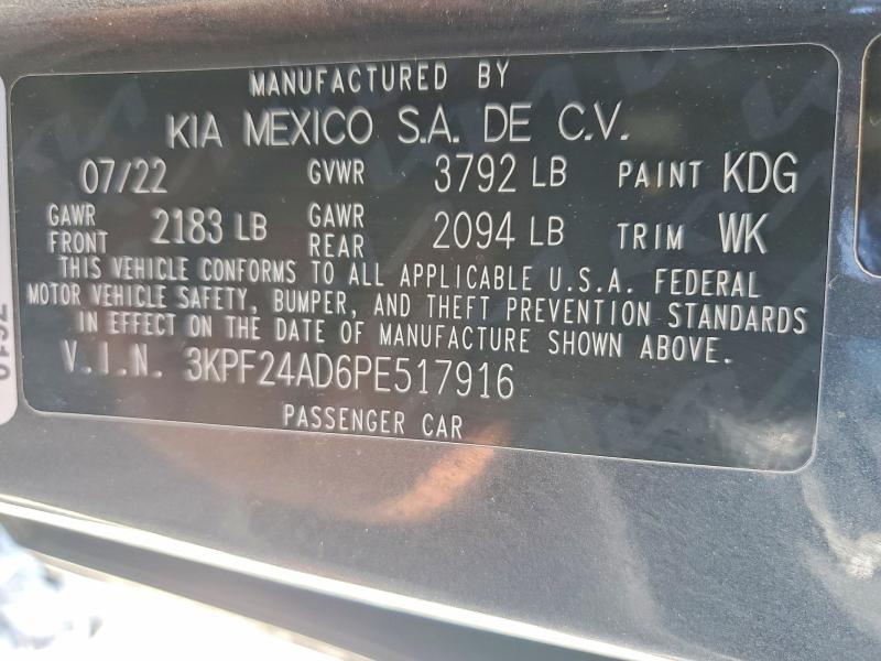 Продаж на аукціоні авто 2023 Kia Forte, vin: 3KPF24AD6PE517916, номер лоту: 56161936