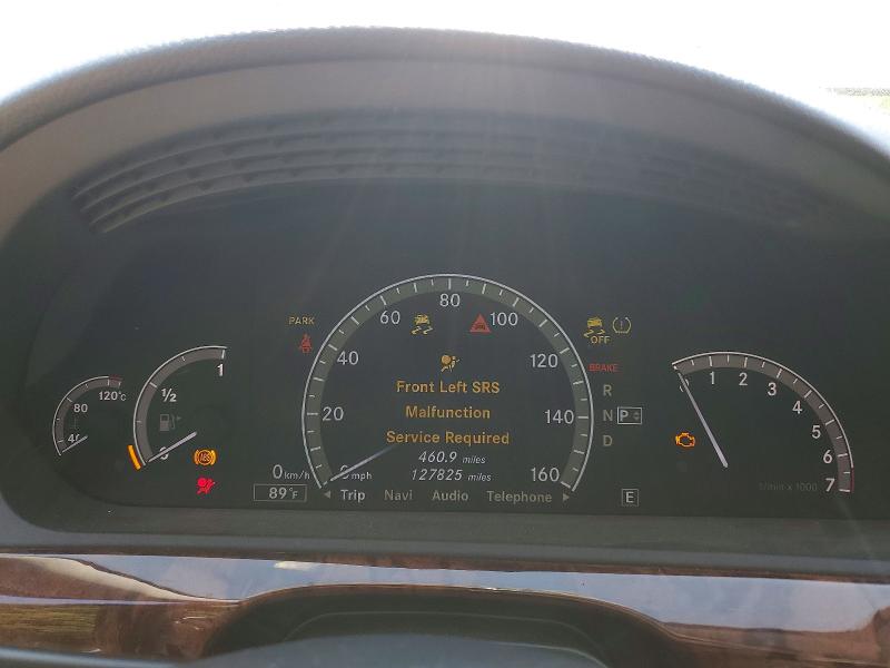 Aukcja sprzedaży 2011 Mercedes-benz S, vin: WDDNG8GB0BA394223, numer aukcji: 59289076