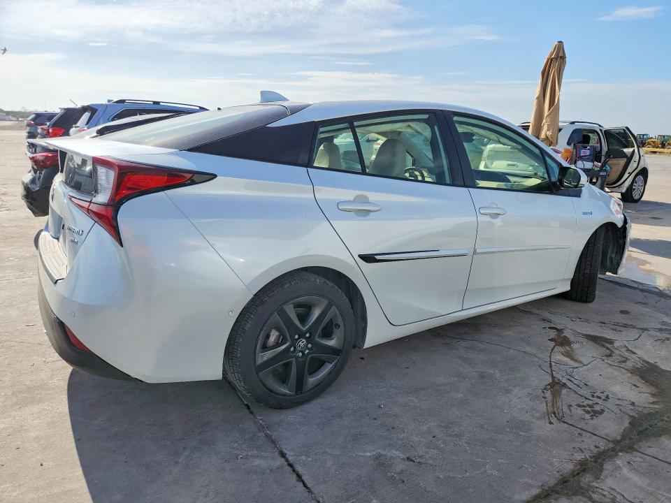 2022 Toyota Prius მანქანა იყიდება აუქციონზე, vin: JTDKAMFU6N3153835, აუქციონის ნომერი: 59001196