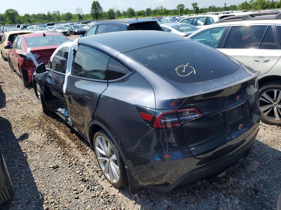2024 Tesla Model Y მანქანა იყიდება აუქციონზე, vin: 7SAYGDEFXRA282987, აუქციონის ნომერი: 55500616