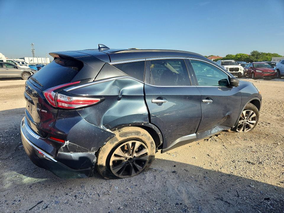 58661286 :رقم المزاد ، 5N1AZ2MH2HN185197 vin ، 2017 Nissan Murano مزاد بيع