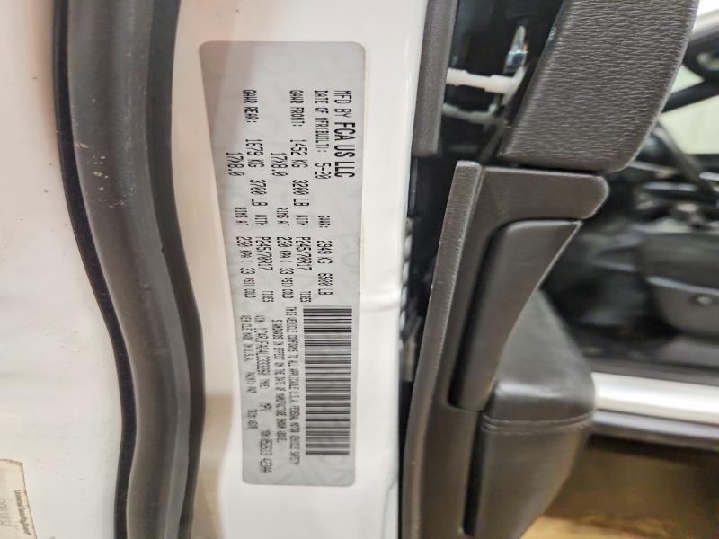 57425196 :رقم المزاد ، 1C4RJFAG4LC333260 vin ، 2020 Jeep Grand Cherokee مزاد بيع