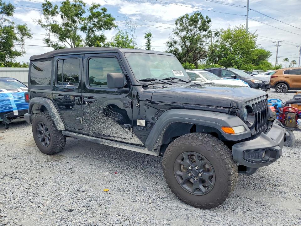 Продажа на аукционе авто 2021 Jeep Wrangler Unlimited, vin: 1C4HJXDN2MW683398, номер лота: 55596386