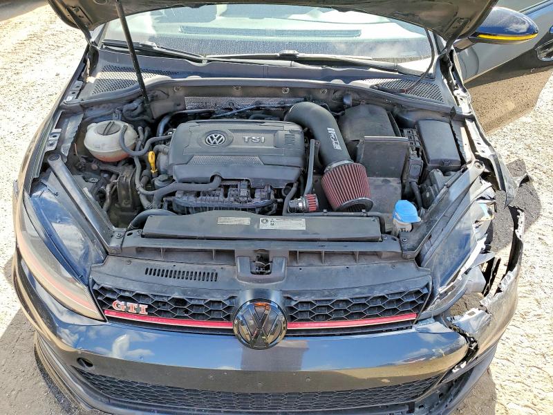 56586776 :رقم المزاد ، 3VW4T7AU2FM056625 vin ، 2015 Volkswagen Gti مزاد بيع
