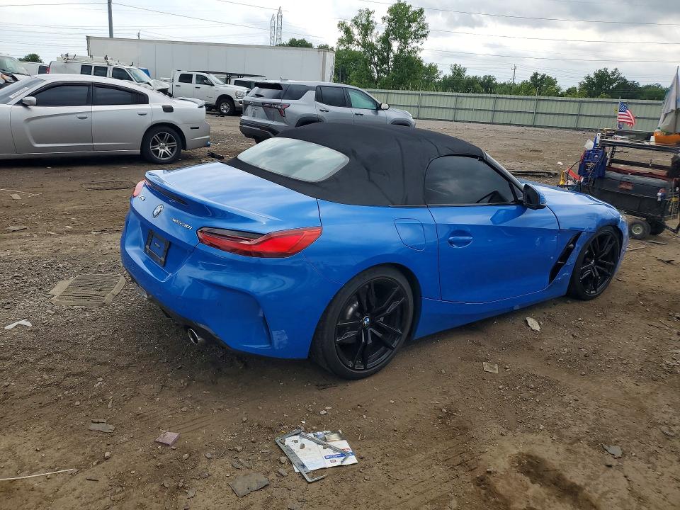 2019 Bmw Z4 მანქანა იყიდება აუქციონზე, vin: WBAHF3C54KWW31020, აუქციონის ნომერი: 58150076
