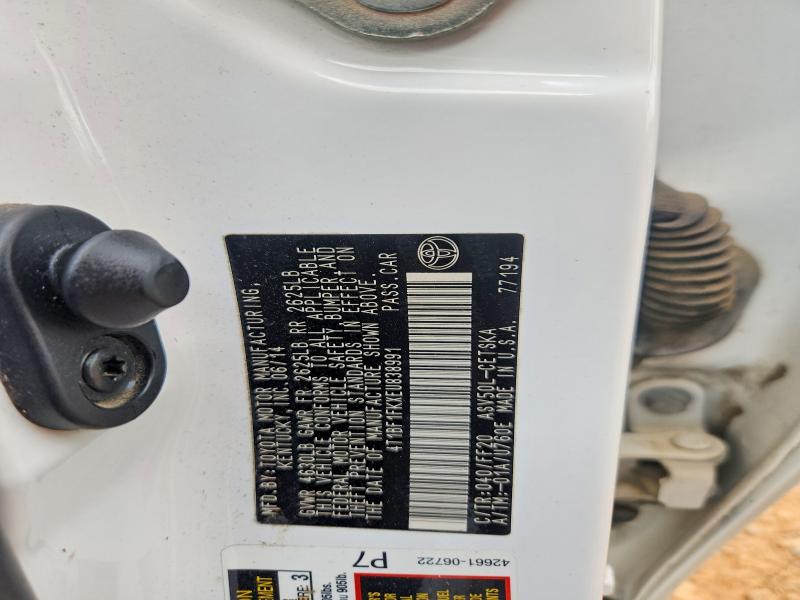 57650006 :رقم المزاد ، 4T1BF1FKXEU838991 vin ، 2014 Toyota Camry مزاد بيع