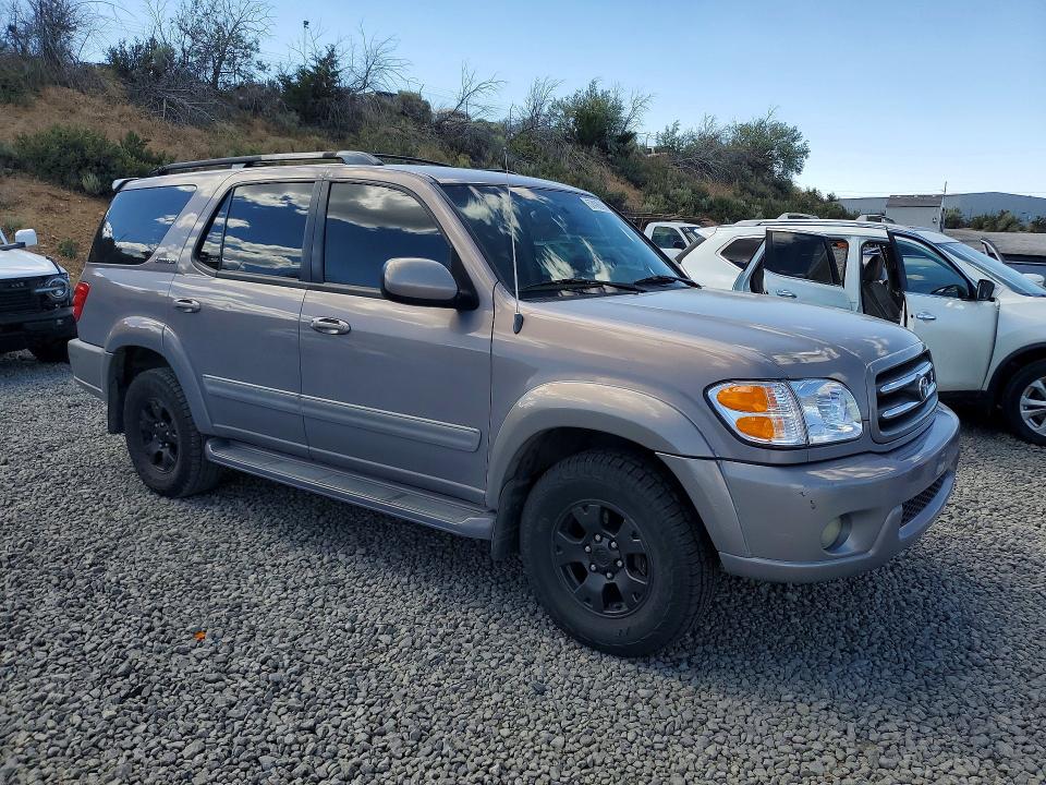 2001 Toyota Sequoia მანქანა იყიდება აუქციონზე, vin: 5TDZT38A71S032455, აუქციონის ნომერი: 57406006