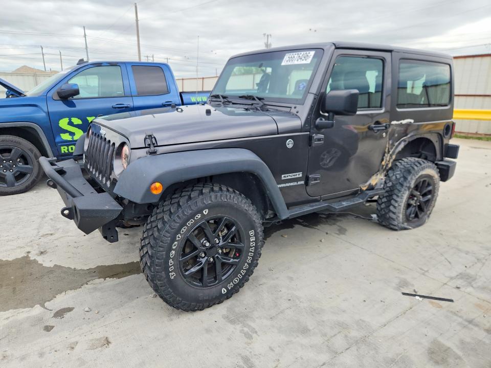 Продаж на аукціоні авто 2017 Jeep Wrangler, vin: 1C4AJWAG1HL755958, номер лоту: 56676496