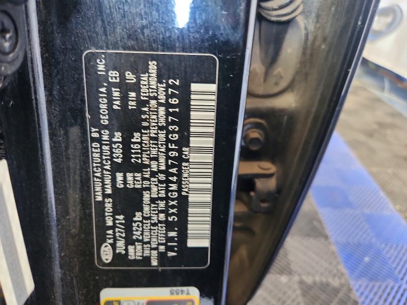 58728296 :رقم المزاد ، 5XXGM4A79FG371672 vin ، 2015 Kia Optima مزاد بيع