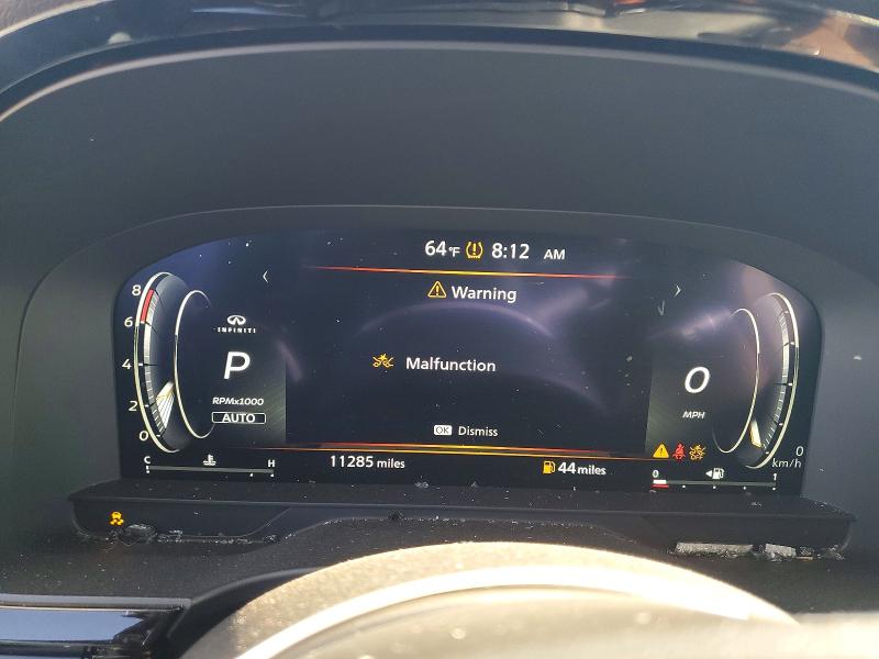 Aukcja sprzedaży 2025 Infiniti Qx60, vin: 5N1AL1GS3SC342662, numer aukcji: 58550656
