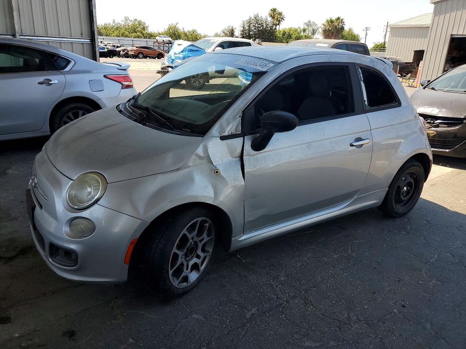56850346 :رقم المزاد ، 3C3CFFBR1CT351912 vin ، 2012 Fiat 500 مزاد بيع