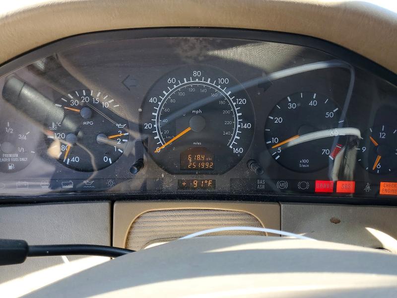57714076 :رقم المزاد ، WDBGA33G5XA407062 vin ، 1999 Mercedes-benz S مزاد بيع