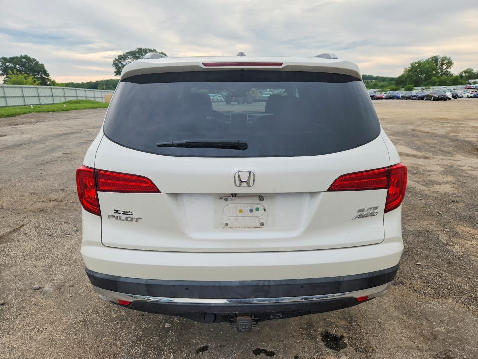 2016 Honda Pilot მანქანა იყიდება აუქციონზე, vin: 5FNYF6H03GB057992, აუქციონის ნომერი: 58965116