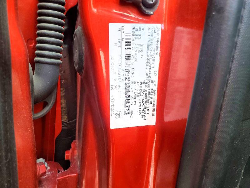 55998926 :رقم المزاد ، 1FADP3J22JL283120 vin ، 2018 Ford Focus مزاد بيع