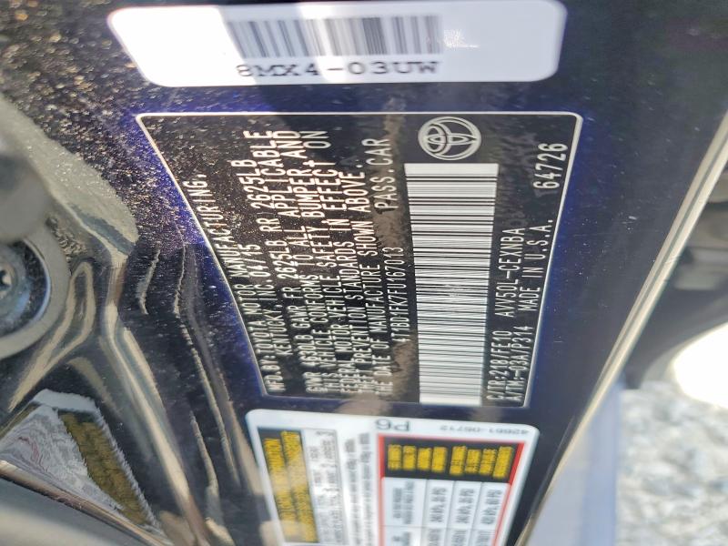 2015 Toyota Camry Hybrid მანქანა იყიდება აუქციონზე, vin: 4T1BD1FK7FU167013, აუქციონის ნომერი: 59014866