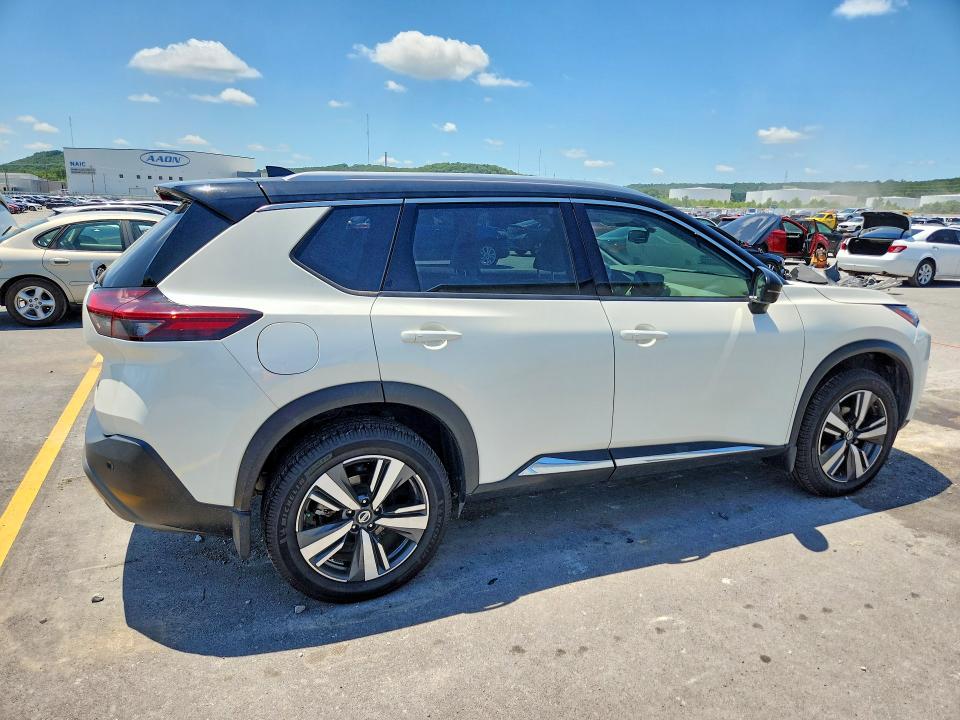 2021 Nissan Rogue მანქანა იყიდება აუქციონზე, vin: JN8AT3CA0MW023948, აუქციონის ნომერი: 57595586