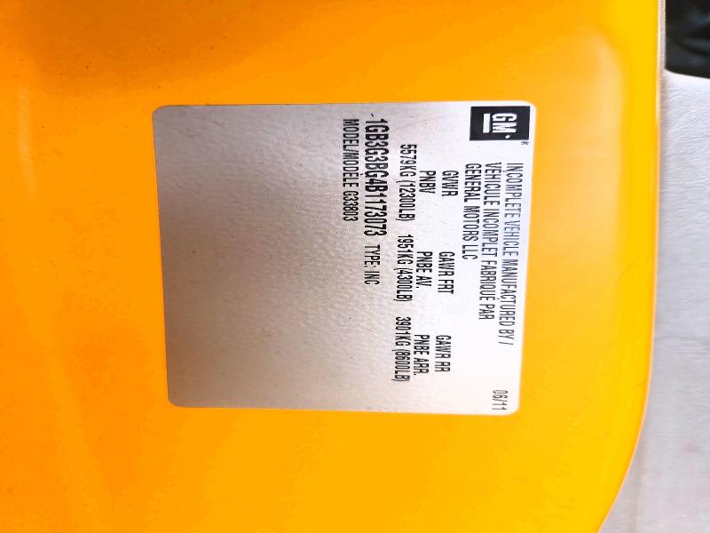 Продажа на аукционе авто 2011 Thomas Minotour G3500, vin: 1GB3G3BG4B1173073, номер лота: 53983736
