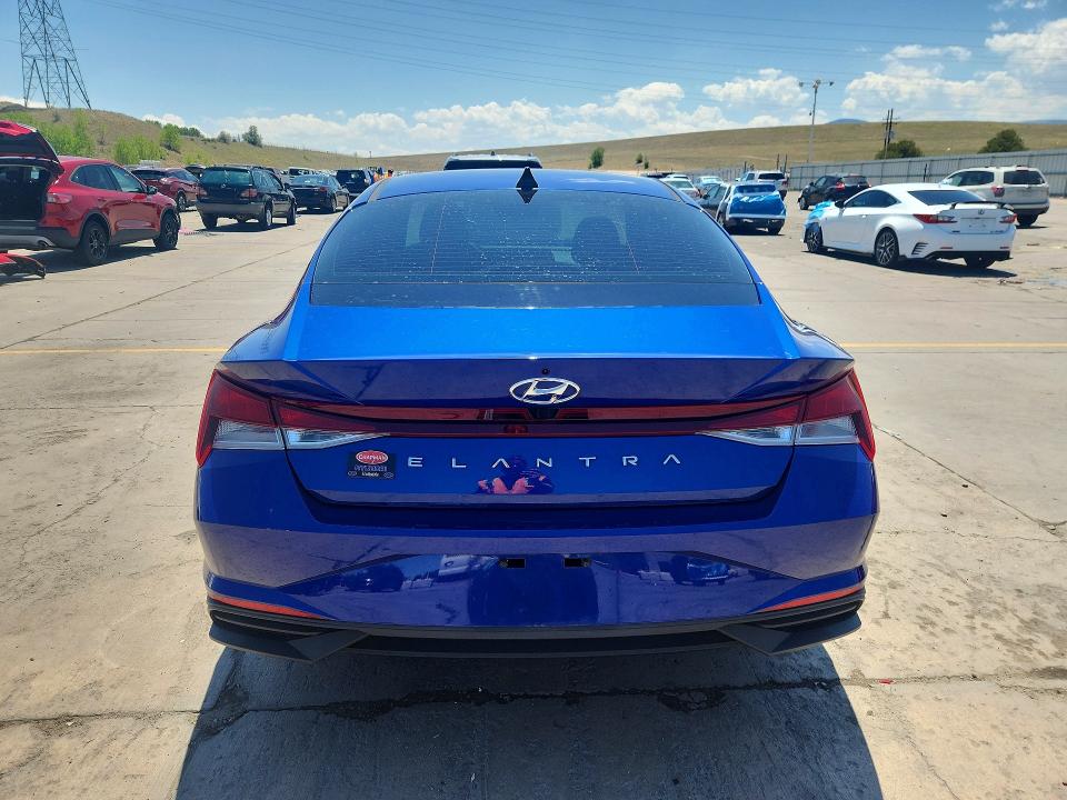 Aukcja sprzedaży 2021 Hyundai Elantra, vin: 5NPLM4AGXMH000441, numer aukcji: 57204876