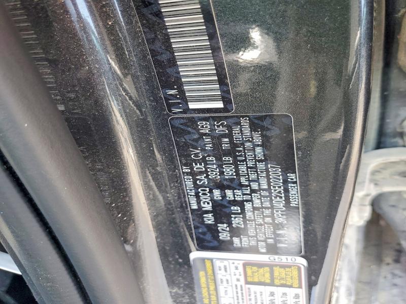 57641486 :رقم المزاد ، 3KPFU4DE2SE022037 vin ، 2025 Kia K4 مزاد بيع