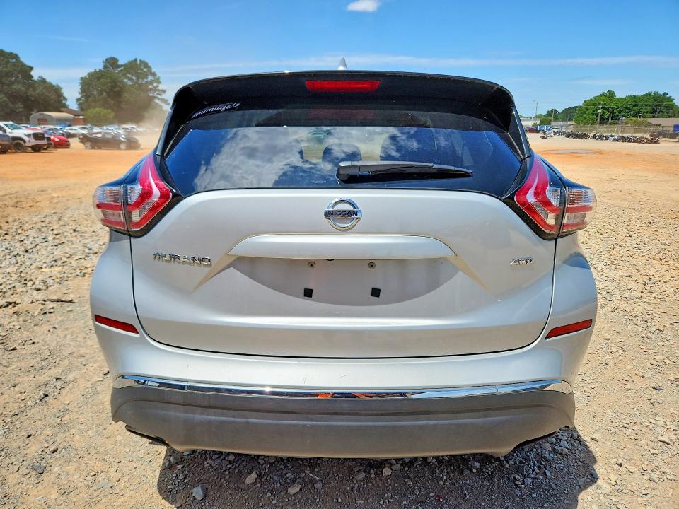 2017 Nissan Murano მანქანა იყიდება აუქციონზე, vin: 5N1AZ2MH0HN178037, აუქციონის ნომერი: 57520216