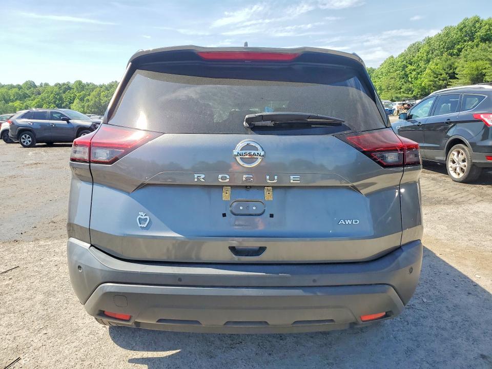 56362216 :رقم المزاد ، 5N1AT3AB6MC749737 vin ، 2021 Nissan Rogue مزاد بيع