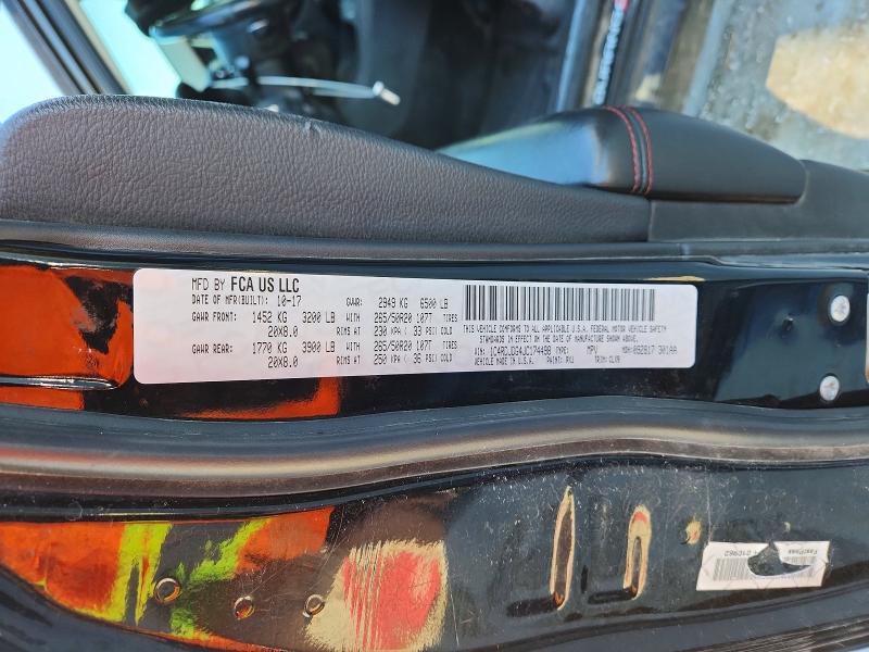 Aukcja sprzedaży 2018 Dodge Durango, vin: 1C4RDJDG4JC174498, numer aukcji: 57028076