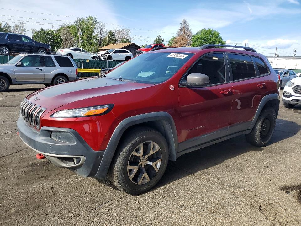 55915346 :رقم المزاد ، 1C4PJMBS1EW193765 vin ، 2014 Jeep Cherokee مزاد بيع