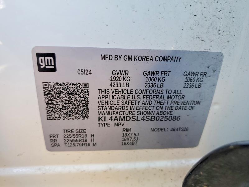 Продажа на аукционе авто 2025 Buick Encore Gx, vin: KL4AMDSL4SB025086, номер лота: 57573636