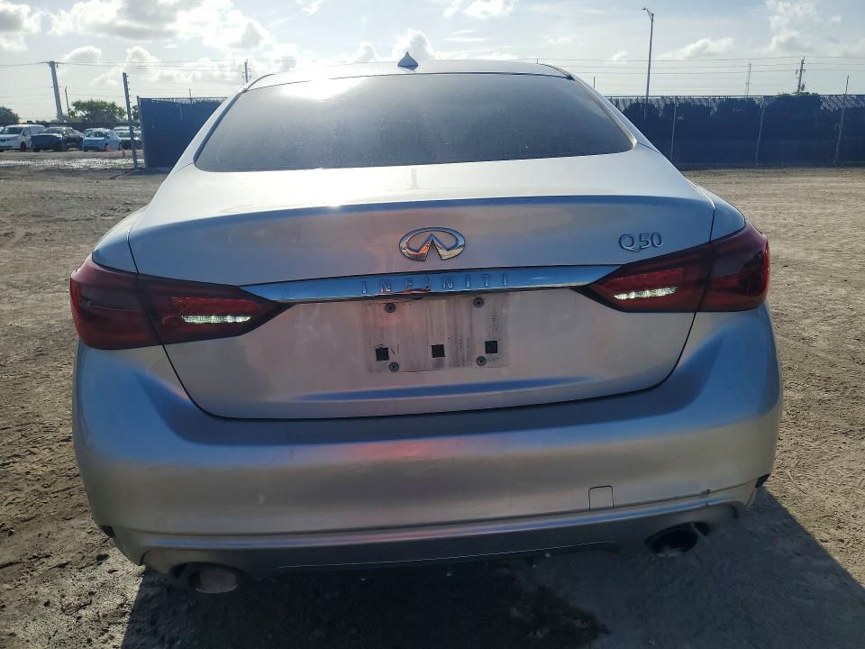 Продажа на аукционе авто 2018 Infiniti Q50, vin: JN1CV7AP0JM241444, номер лота: 58369526
