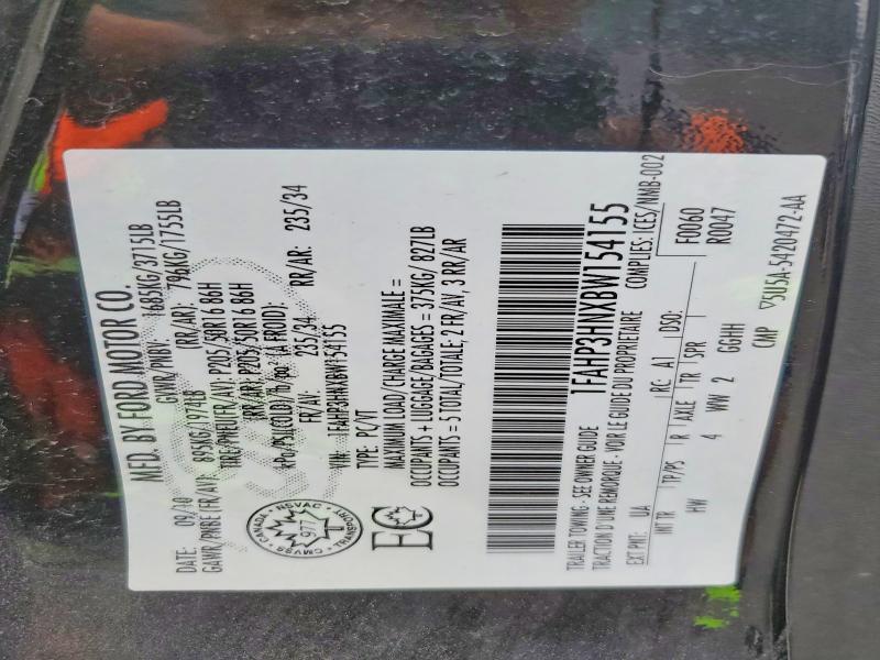 Aukcja sprzedaży 2011 Ford Focus, vin: 1FAHP3HNXBW154155, numer aukcji: 57338026
