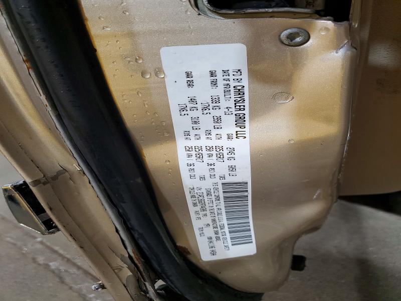 2013 Chrysler Town & Country მანქანა იყიდება აუქციონზე, vin: 2C4RC1BG6DR744308, აუქციონის ნომერი: 56448116