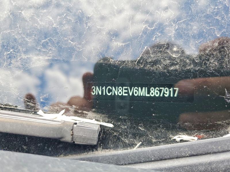 Продажа на аукционе авто 2021 Nissan Versa, vin: 3N1CN8EV6ML867917, номер лота: 57143036
