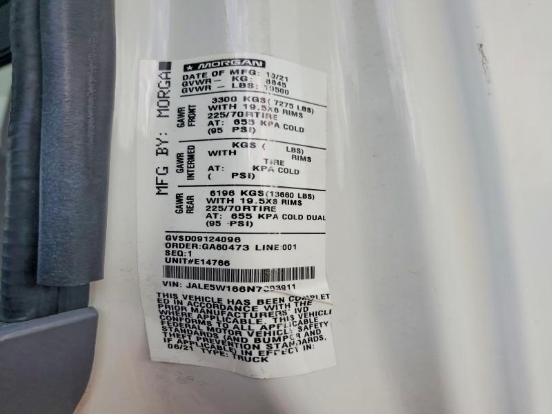 Продажа на аукционе авто 2022 Isuzu Nrr, vin: JALE5W166N7303911, номер лота: 59149886