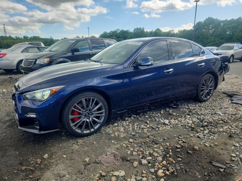 2021 Infiniti Q50 მანქანა იყიდება აუქციონზე, vin: JN1FV7DR6MM880698, აუქციონის ნომერი: 55014206