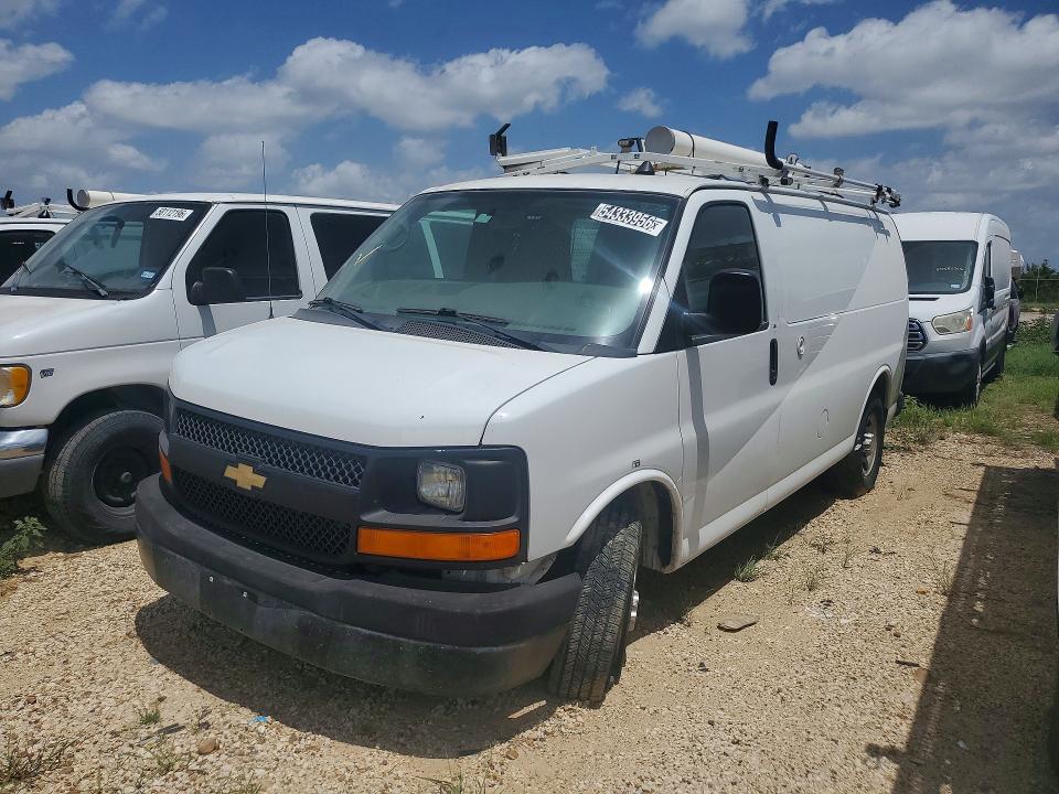 2013 Chevrolet Express G2500 მანქანა იყიდება აუქციონზე, vin: 1GCWGFCAXD1903303, აუქციონის ნომერი: 54333956