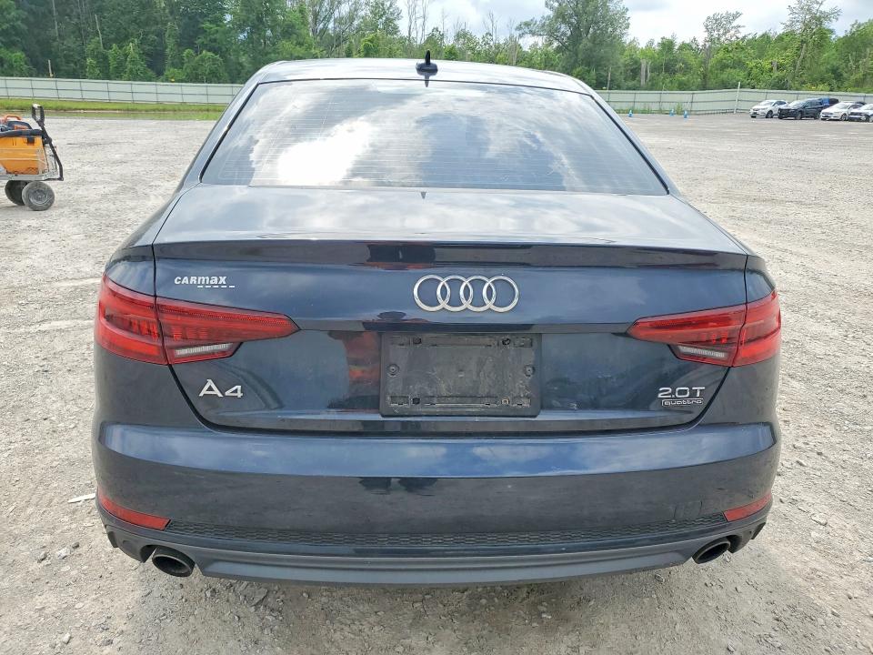 2018 Audi A4 მანქანა იყიდება აუქციონზე, vin: WAUDNAF42JA215035, აუქციონის ნომერი: 56678956