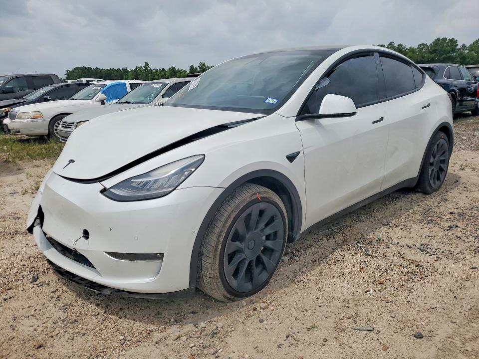Продажа на аукционе авто 2021 Tesla Model Y, vin: 5YJYGDEE8MF200707, номер лота: 57427036