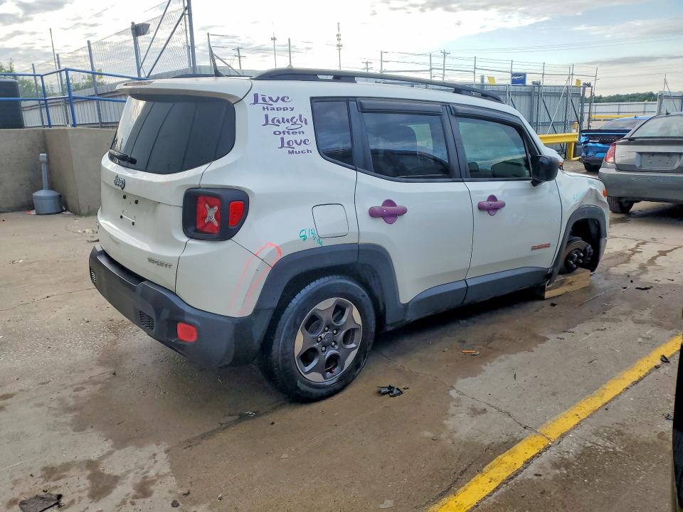 2016 Jeep Renegade მანქანა იყიდება აუქციონზე, vin: ZACCJBAT3GPD65033, აუქციონის ნომერი: 54728236