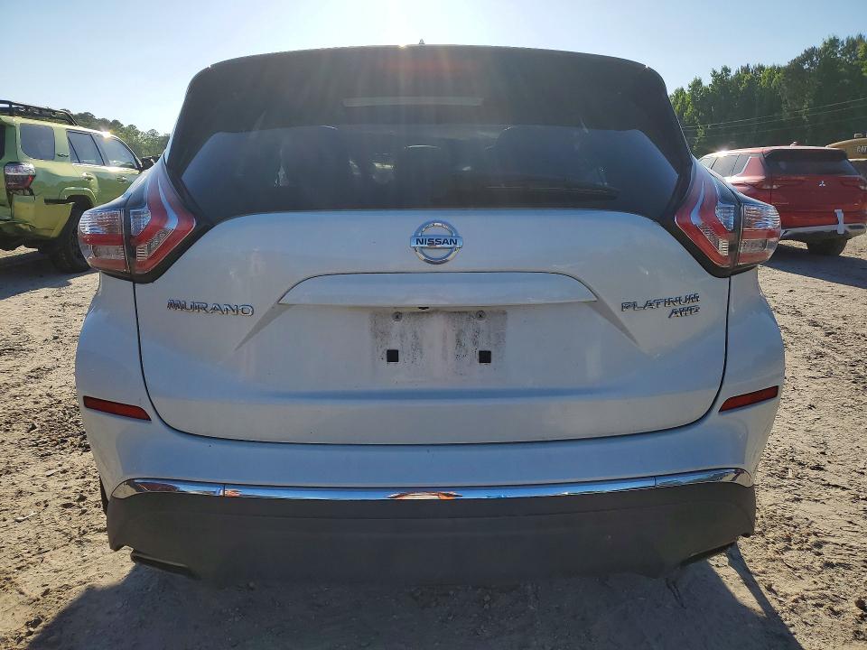 2015 Nissan Murano მანქანა იყიდება აუქციონზე, vin: 5N1AZ2MH4FN253013, აუქციონის ნომერი: 55537136
