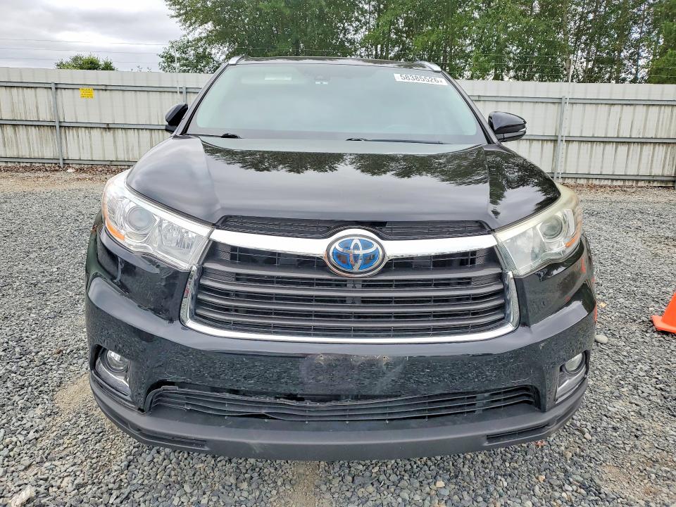 Продажа на аукционе авто 2016 Toyota Highlander Hybrid, vin: 5TDDCRFH2GS016086, номер лота: 58385526
