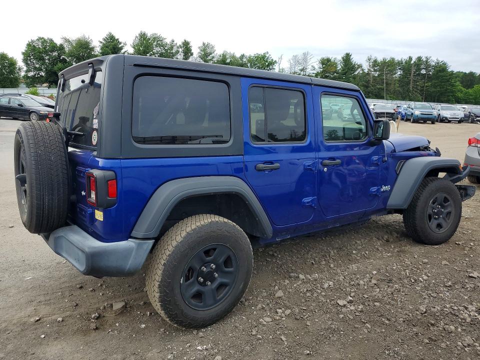 Продажа на аукционе авто 2019 Jeep Wrangler Unlimited, vin: 1C4HJXDG2KW559808, номер лота: 56660086