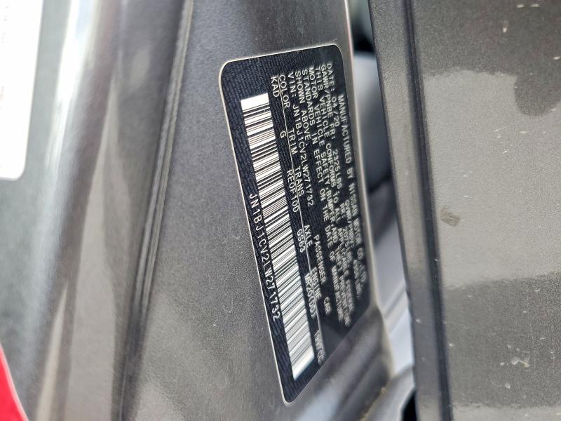 2020 Nissan Rogue Sport მანქანა იყიდება აუქციონზე, vin: JN1BJ1CV2LW271732, აუქციონის ნომერი: 58790526