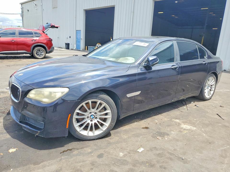 2014 Bmw 740 მანქანა იყიდება აუქციონზე, vin: WBAYE4C57ED137940, აუქციონის ნომერი: 55106196