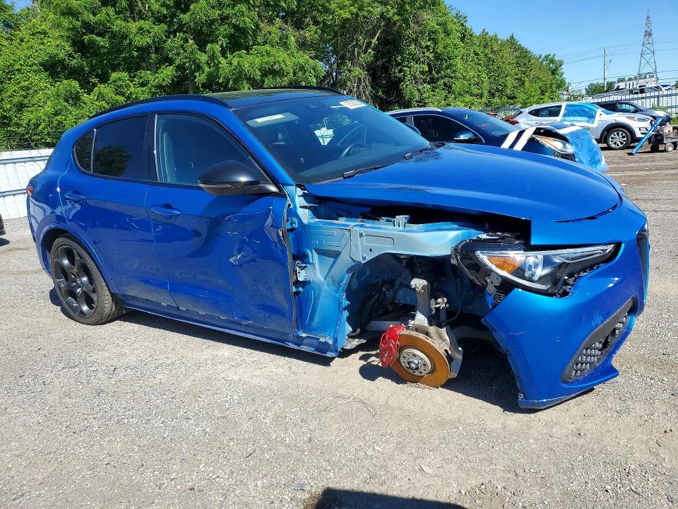 2022 Alfa Romeo Stelvio მანქანა იყიდება აუქციონზე, vin: ZASPAKBN3N7D31936, აუქციონის ნომერი: 57536556