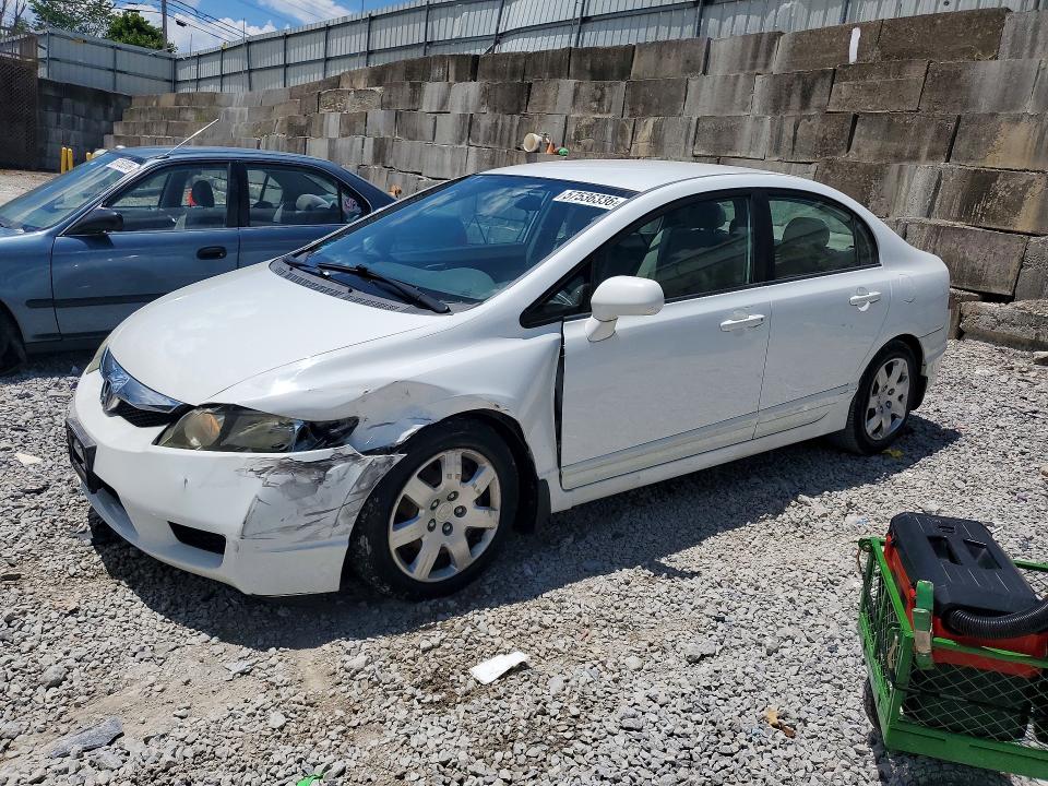 57536336 :رقم المزاد ، 19XFA1F56BE014334 vin ، 2011 Honda Civic مزاد بيع