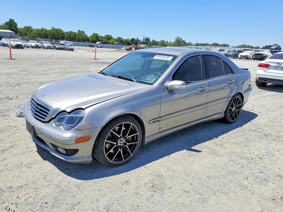 2005 Mercedes-benz C მანქანა იყიდება აუქციონზე, vin: WDBRF40J65F619324, აუქციონის ნომერი: 58509236