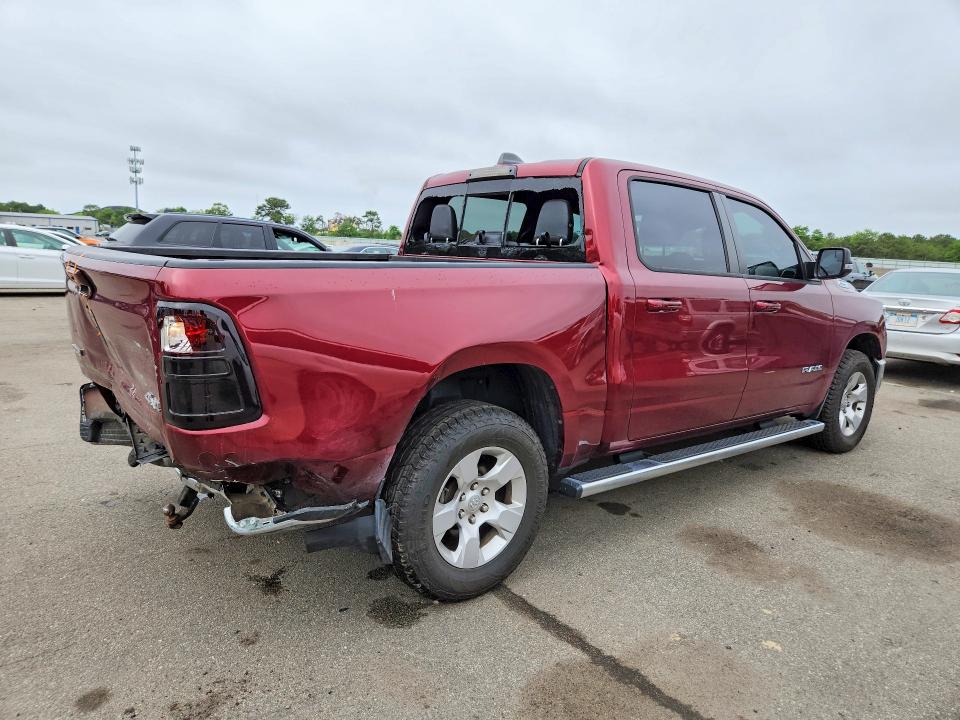 56981176 :رقم المزاد ، 1C6SRFFT4MN813697 vin ، 2021 Ram 1500 مزاد بيع