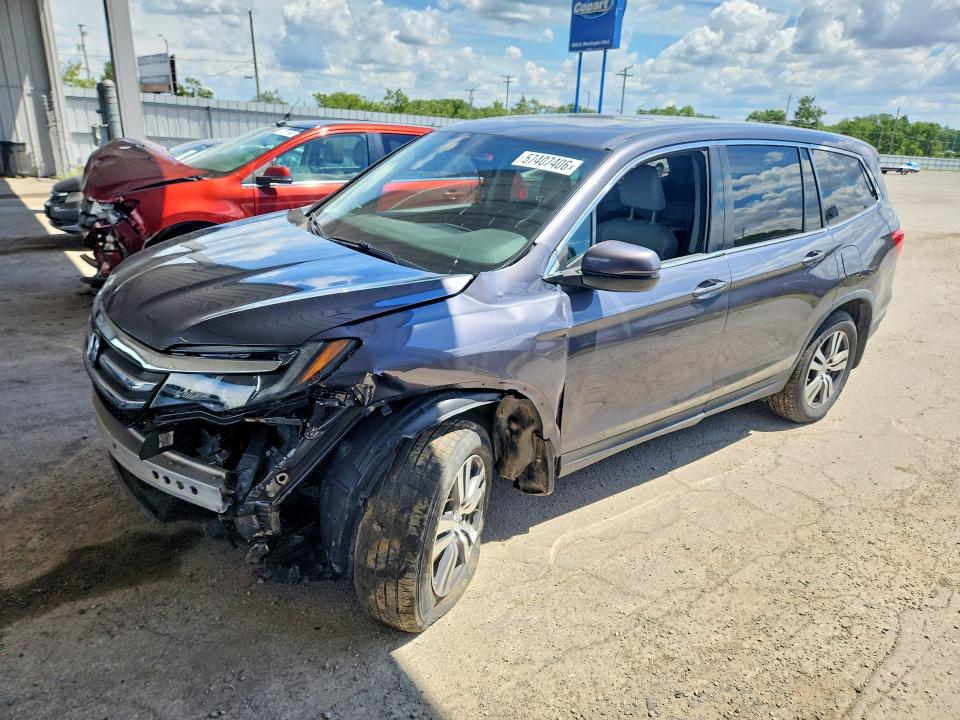 Auction sale of the 2017 Honda Pilot, vin: 5FNYF6H88HB016653, lot number: 57407406