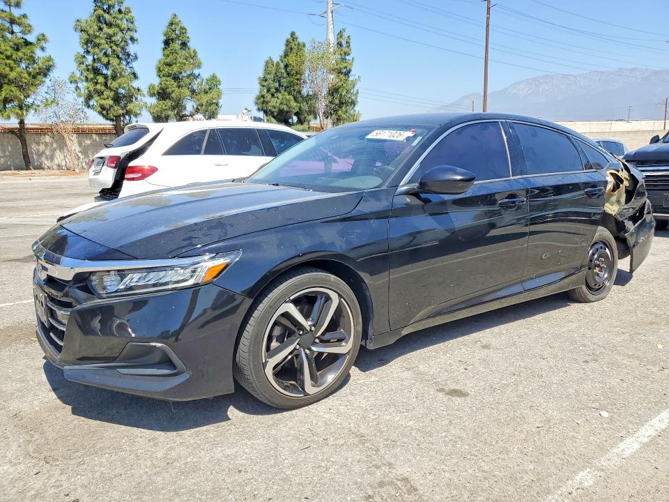 56171026 :رقم المزاد ، 1HGCV1F10MA002384 vin ، 2021 Honda Accord مزاد بيع
